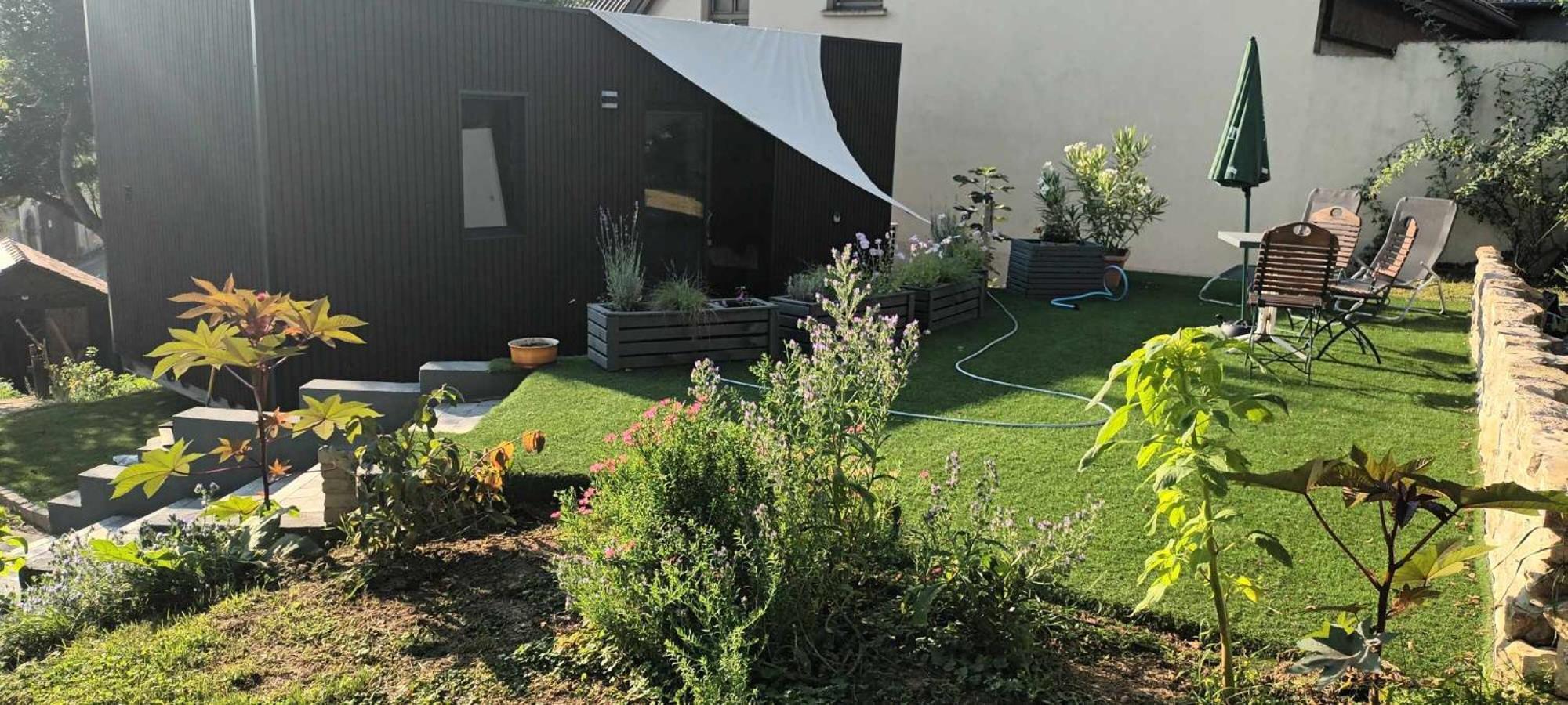 Villa Au Fond Du Jardin à Wintzenheim-Kochersberg Extérieur photo